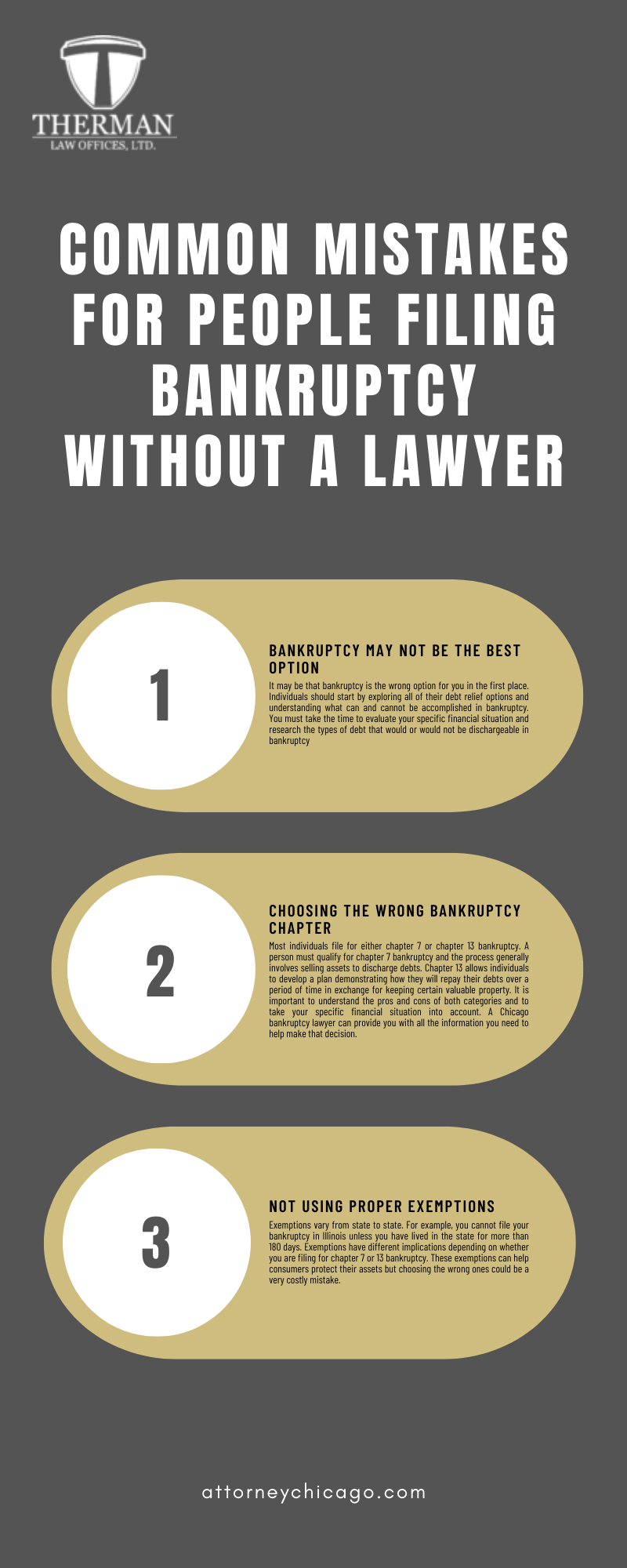 Common Mistakes for People Filing Bankruptcy Without a Lawyer