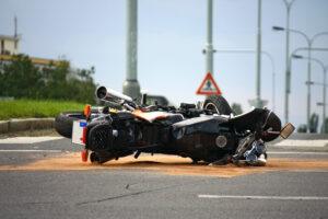 Motorcycle Accident Lawyer accident on the city road
