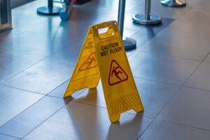 Do “Wet Floor” Cones Defeat Joliet Slip and Fall Accident Claims